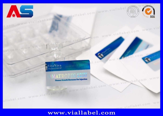 2ml konteyner için kalıcı peptit şişe etiketleri Özel çizim ile ücretsiz tasarım hizmeti MOQ 100pcs