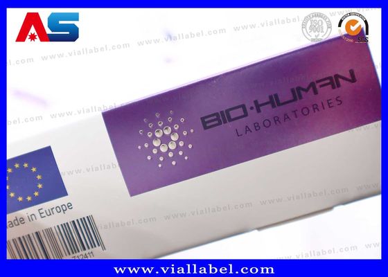 peptides Enjeksiyon Şişesi (2 x 2 ml şişe) Beden geliştirme için karton ambalaj kutusu