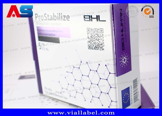 Tirzepatide Enjeksiyon Şişesi (2 x 2 ml şişe) Beden geliştirme için karton ambalaj kutusu