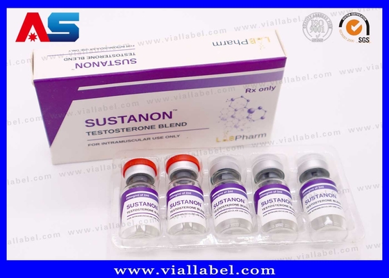 Yüksek Kaliteli GH Peptid Şişesi Etiketi / Özel CJC-1295 Etiket Baskı. MOQ 500. Fabrika Doğrudan Fiyat.