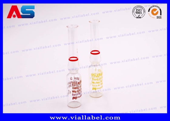 Premium 1ml Ampul | Özel Baskılı | İlaç ve Kozmetik Sınıfı | Fabrika Doğrudan | Toptan Stok