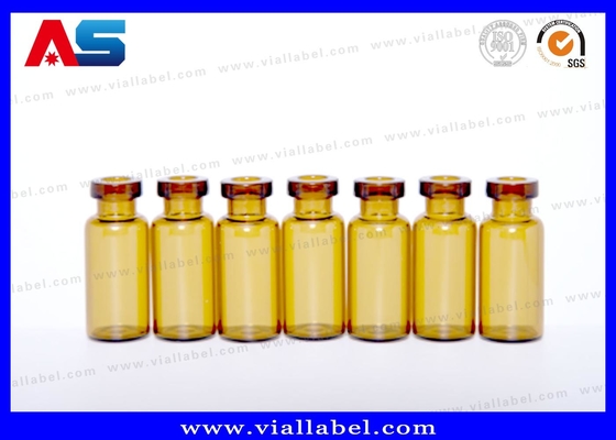 Farmasötik Peptid Paketi için küçük 3ml şişe, MOQ 300pcs