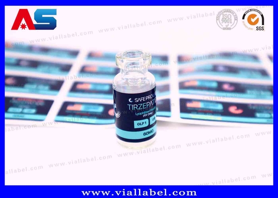 Kalıcı Etiketleme için Güçlü Yapışkanlı ve Su Geçirmez Küçük Şişe Etiketleri