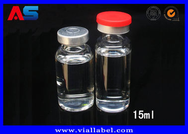 Mavi / beyaz / Siyah 3ml 15ml İlaç Borulu Küçük Cam Kapaklı Kaplar