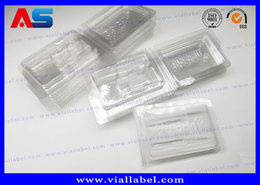 PVC Açık Ampul Blister Paketleme Tepsisi İlaç için 2ml Şişe Çizgi Prensesli Farmasötik Blister Paketleme