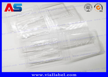PVC Açık Ampul Blister Paketleme Tepsisi İlaç için 2ml Şişe Çizgi Prensesli Farmasötik Blister Paketleme