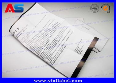 Boldenon İlaç Ürün Ekle Baskı Boş Steril Şişeler 10ml ilaç peptid ambalaj kutuları etiketler