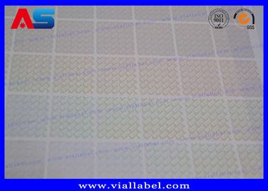 Özel Aşama Yazdırma Şeffaf Hologram Sticker sıcak damga hologram