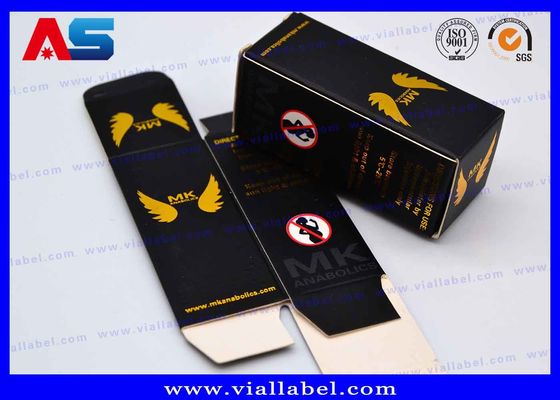 Basılı Şişeler 10ml Farmasötik Ambalaj Peptidleri Kutusu ve Etiketi