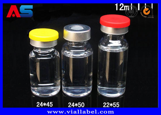 Açık Şişeler 10ml Küçük Cam Şişeler 24mm Geniş 45mm Yüksek BIO Test için Kullanım 2ml Cam Şişeler