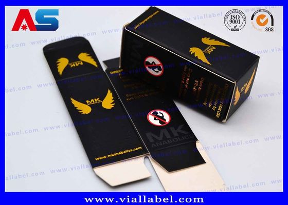 GEP Kutusu Lazer 10ml Şişe Kutuları Profesyonel Pantone Renkleri Küçük Nakliye Kutuları vücut geliştirme ambalaj kutuları