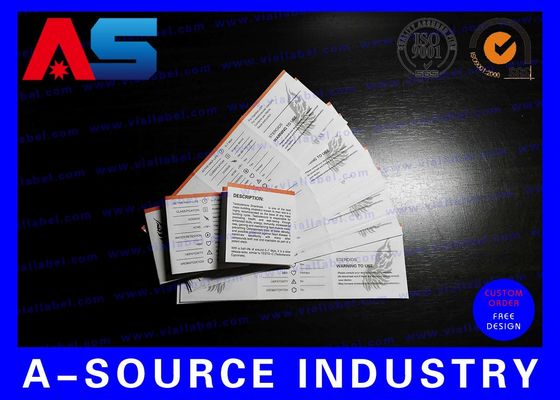 Peptit Vücut Geliştirme Yağı İçin İlaç Kağıdı Broşür Baskısı Talimat broşürü baskısı