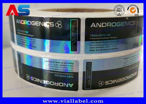 Lazer Hologram Peptide Şişe Etiketleri