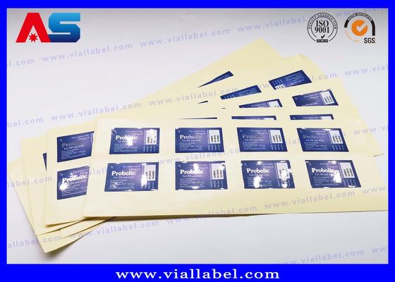 Kas Büyüme Asetat Şişe Etiketi Baskı10ml Enjekte edilebilir şişeler Özel Tasarım Ayetler