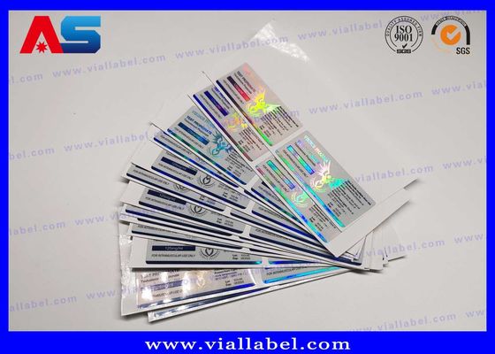 Kişiselleştirilmiş Baskı Peptide Pprofessional Cam 10ml Flakon Etiketleri