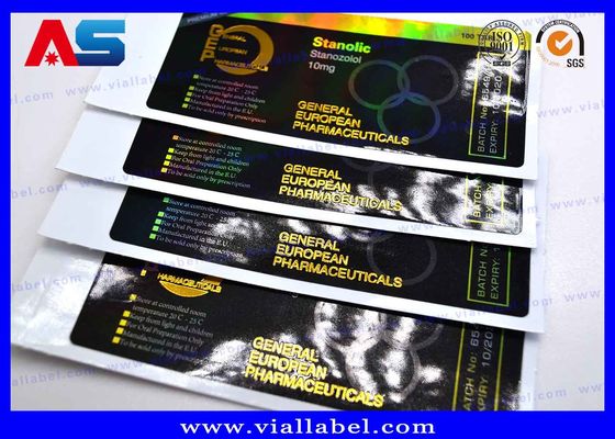 Dropper Bottle Packaging Özel Yapıştırıcı Etiketler 10 ml şişe için Etiketler cam şişe için