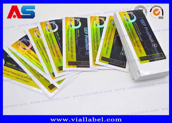 İlaç Tablet Paketi İçin Etiket Sticker Hologram ile alüminyum Zip Kilit Kılıfı