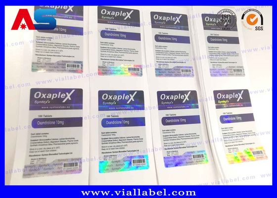 Profesyonel 10ml Etiket ve Kartonlar Baskı Hologram Lazer Cam Şişeler için Etiket Baskı
