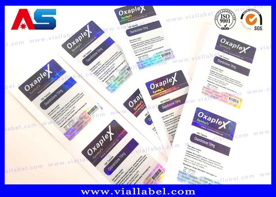 Holografik Lazer 15ml Cam Damla Flakon Kutular ve Etiketler Beden geliştirme flakonları için küçük ambalaj kutuları