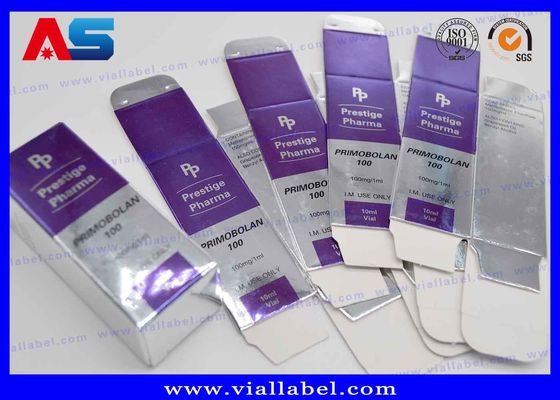 Peptid Özel 10ml Şişe Kutular Özel basılı kutular