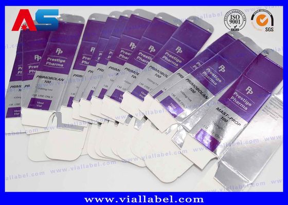 Peptid Özel 10ml Şişe Kutular Özel basılı kutular