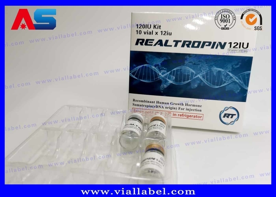 10 1ml / 3ml / 10ml Flakon Kutusu İçin Tıbbi Tek Kullanımlık Flakon Plastik İlaç Blister Ambalajı