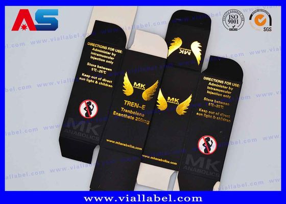 Kas Bina Peptideleri için Shinny Silver Folyo 10mL İlaç Kutuları UK