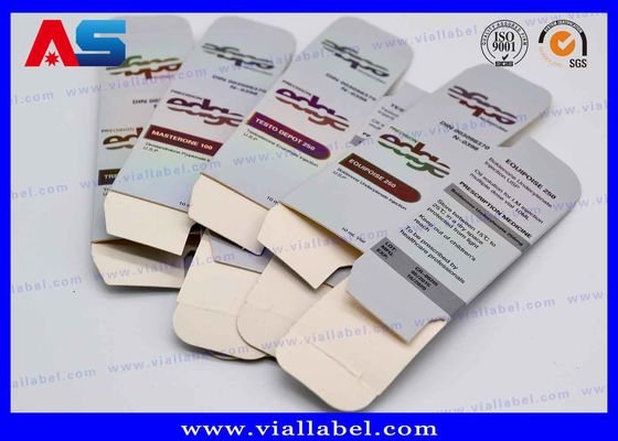 Özel Hologram Şişe Depolama Kutusu 10ml Şişe Kutusu ve Paketleme / Küçük Paketleme Kutuları