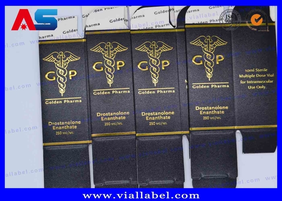 10mL Holografik Peptid Kutusu Sağlık Bakımı İçin Rezilleme Paketleme Farmasötik ambalaj kutuları