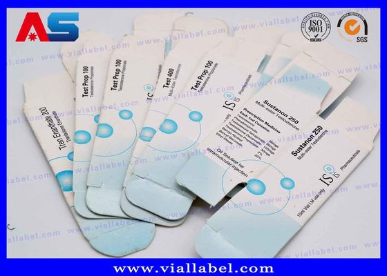 Özel Hologram Şişe Depolama Kutusu 10ml Şişe Kutusu ve Paketleme / Küçük Paketleme Kutuları