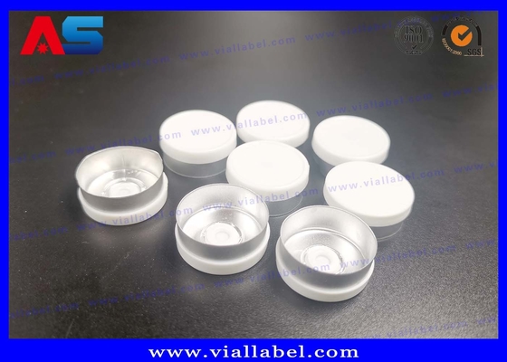Çok renkli plastik şişe kapakları küçük cam serum şişeleri için kapaklar 11mm, 13mm, 20mm