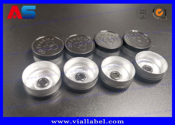 Beyaz Plastik Alüminyum Şişe Kapağı Farmasötik 10mL Cam Şişeler Flip off şişe kapağı