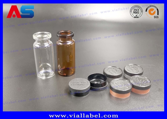 Beden geliştirme peptidleri Hcg Hcg Plastik alüminyum üstü ile mini cam şişeler