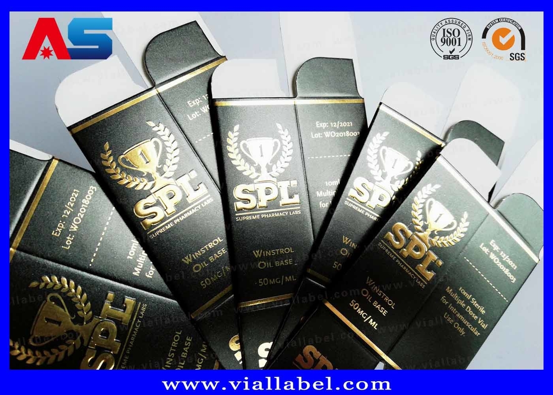 Peptidler Kağıt Paket Kutusu, 1 ml Ampule ve Şişe için Peptid Kutusu 10 ml şişe için 2 ml kutu
