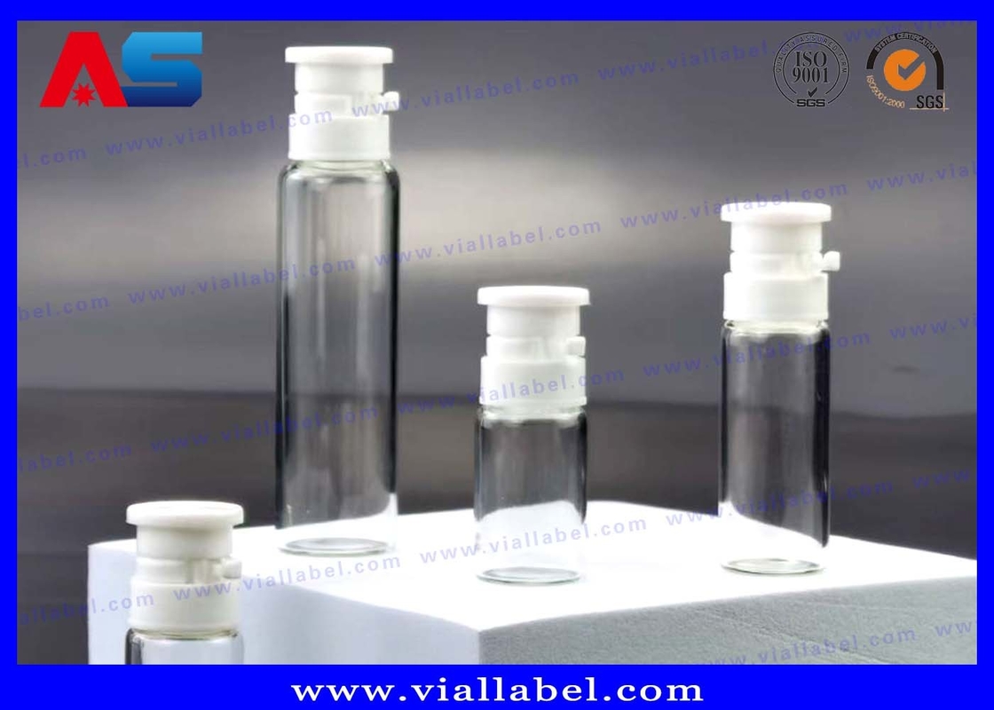 Güzellik Yağı 2ml 3ml 5ml 10ml Kilitli Üstü Yırtılabilir Kapaklı Küçük Cam Şişeler