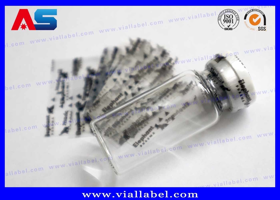 Pharmalab Peptid Şişe Kapağı için Isı Küçülebilir Kol PVC Sıcak Küçülebilir Kol Etiketler