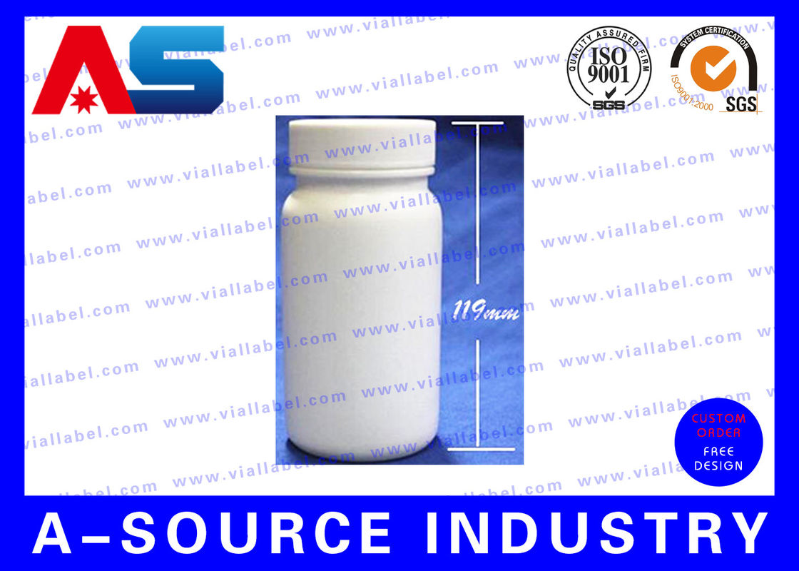 200ml HDPE tıbbi hap konteyneri Boş hap şişeleri / Vitamin hap şişesi Plastik ilaç şişeleri