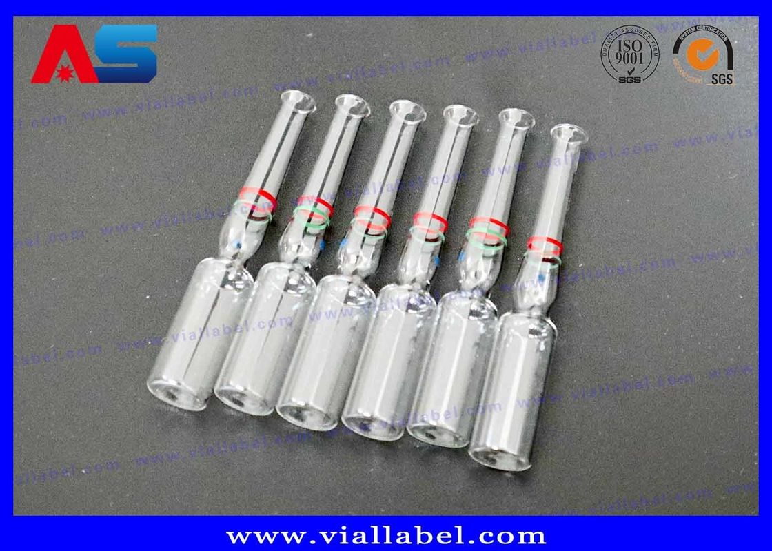 Güvenli Depolama Küçük Farmasötik Cam Ampuller 1ml 2ml 3ml 4ml 5ml 10ml