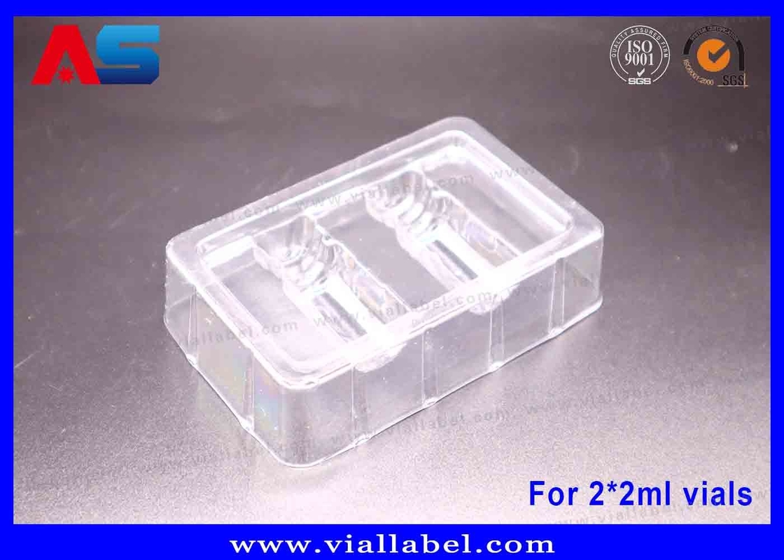 Tirzepatide / Hcg Paketi İçin 2ml Şişe Blister Tepsileri 50um Kalınlığında Şeffaf Tepsiler