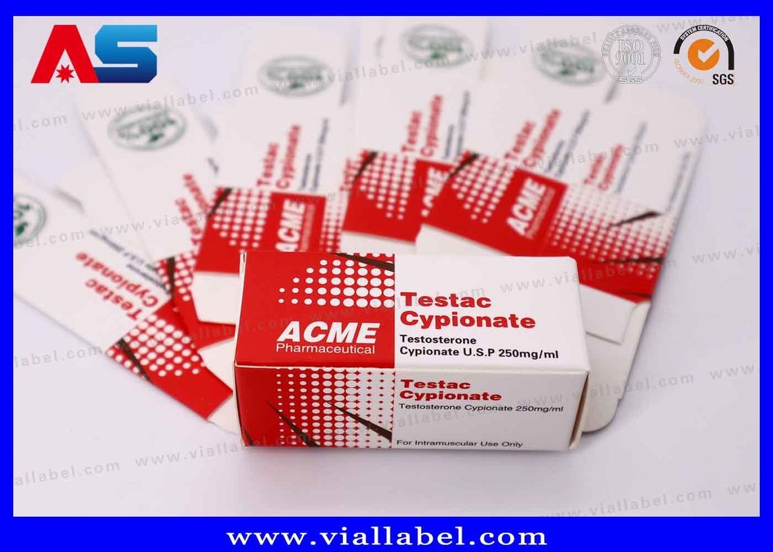 Kilo Kaybı İçin ACE İlaç 10ml Flakon Kutuları Baskısı Sema, Reta, Tirze Peptitleri