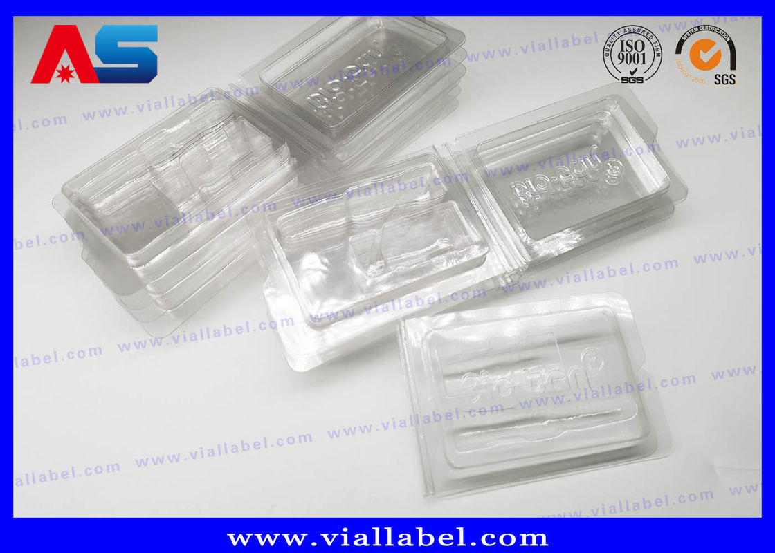 PVC Açık Ampul Blister Paketleme Tepsisi İlaç için 2ml Şişe Çizgi Prensesli Farmasötik Blister Paketleme