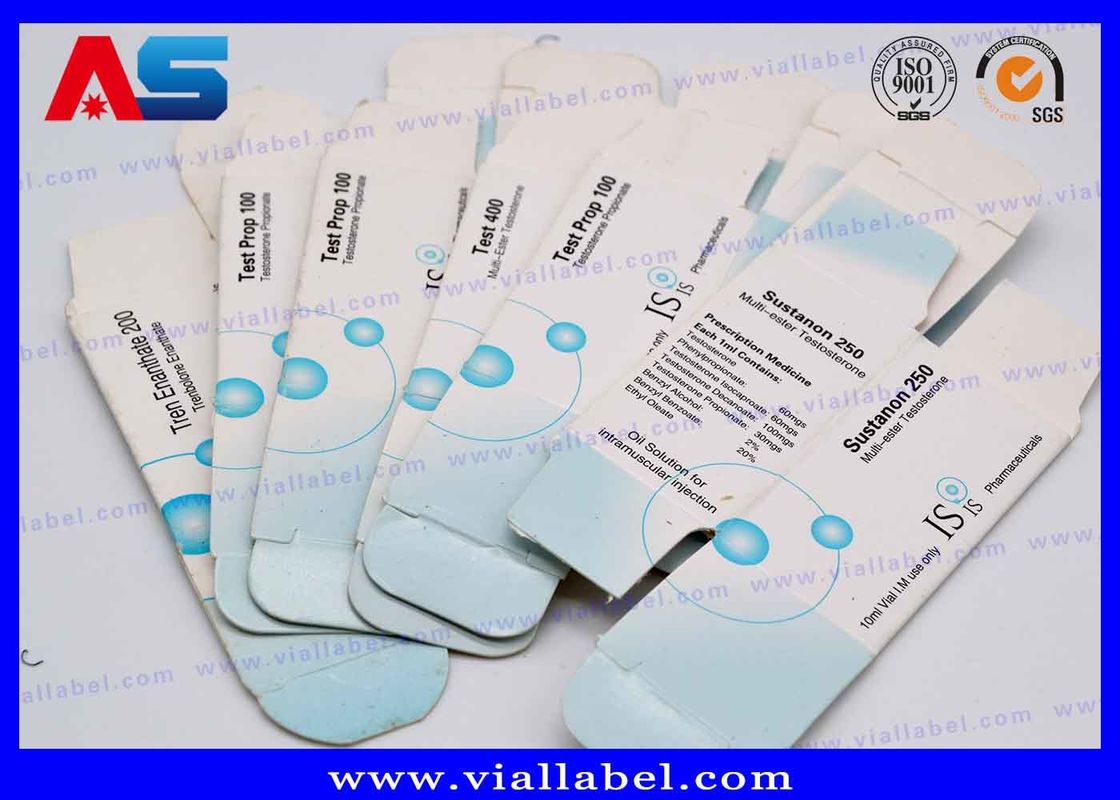 Özel Hologram Şişe Depolama Kutusu 10ml Şişe Kutusu ve Paketleme / Küçük Paketleme Kutuları