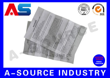 Broşür Özel Broşür Baskı Testosteron Asetat 100mg İçin Katlanmış Afiş Broşürü Baskı