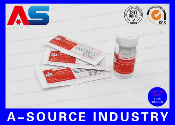 Pharma 10ml Etiket Hologram Baskı Steril Enjeksiyon Şişesi için İlaç Ambalajı
