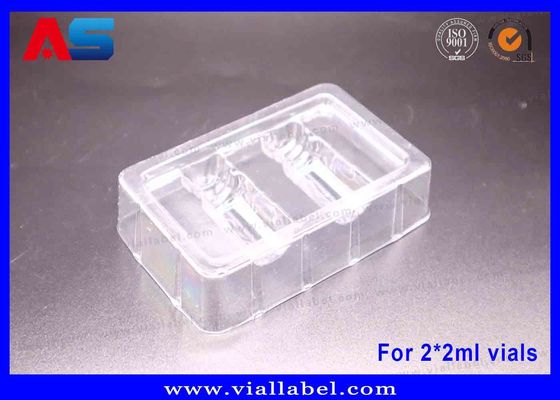 peptides / Hcg Paketi İçin 2ml Şişe Blister Tepsileri 50um Kalınlığında Şeffaf Tepsiler