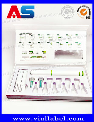 Boş Synedica Kutusu Kiti Tek Enjeksiyon Kalemi 3ml Kartuş 12 İğne ve Bir Kağıt Broşür İçin