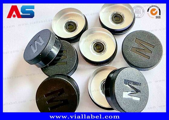 Özel Basılmış 20mm Flip Top Şişe Kapağı OEM Farmasötik Şişe Dükkanları Üretici