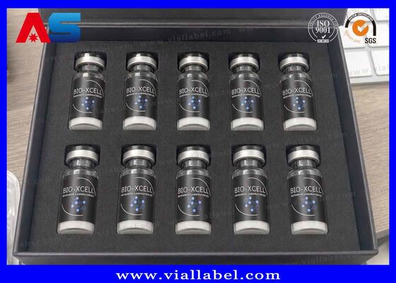Peptid şişeleri için premium basılı ambalaj Kutu, 3ml şişe kutu baskı Özel tasarım