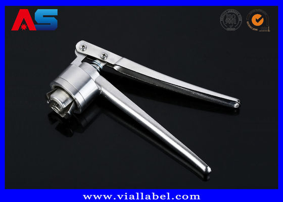 Paslanmaz Çelik Manuel Sıkma Makinesi / Manuel Flakon Crimper İçin 20mm / 13mm Kapakları Çevirin