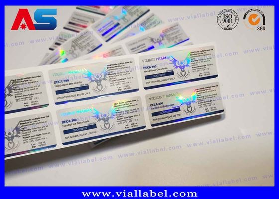 10ml Cam şişe, etiketlerden Peptide şişe özel Peptide etiket yazdırma